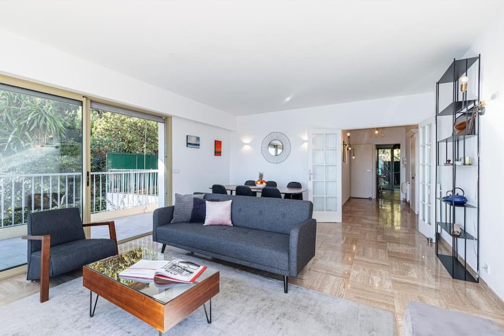 Villefranche Sur Mer:Appartement-Villa, Vue Mer, Jardin, Parking. Ngoại thất bức ảnh