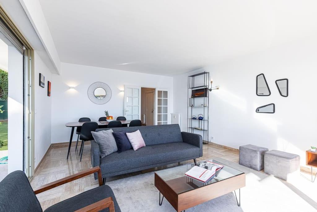 Villefranche Sur Mer:Appartement-Villa, Vue Mer, Jardin, Parking. Ngoại thất bức ảnh